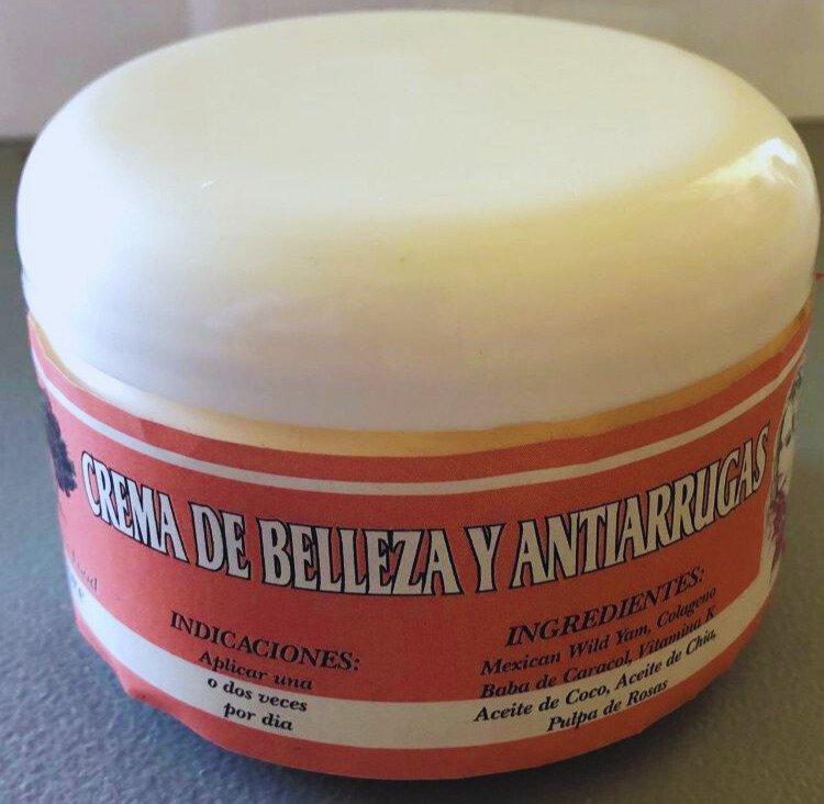 Crema de Belleza y Antiarrugas